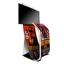 Fabsta™ Plus - Tension Fabric Kiosk Display with Monitor Mount