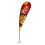 Flex Blade® (17.5’) - Custom Printed Teardrop Banner Flag