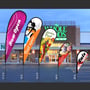 Flex Blade® (15’) - Custom Printed Teardrop Flag