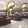 Flex Blade® LX - Custom Teardrop Feather Flags