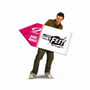 Human Directional Arrows, 6mm Coroboard Sign Spinners