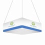 Circle Hanging Banner Sign - Square Hanging Banner