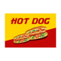 Hot Dog - Pre Printed Product Line Up - Yellow