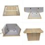 Wooden Lectern Foldable - Portable Podium Stand