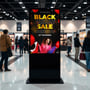 Hyper Lumin™ Touch Screen Digital Signage Kiosk, 43 / 55 Inch Display
