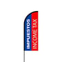 Income Tax Service Flags for Business