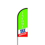 Income Tax Service Flags for Business