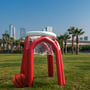 Inflatable Basketball Toss Game