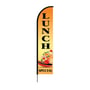 Breakfast, Lunch & Dinner Feather Flag Banner For Restaurant