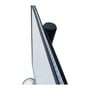 Metal Hand Sanitizer Poster Stand with 1 Liter Bottle Receptacle