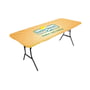 Fitted Table Cloth Rectangle – Quick Loop™ for 6ft & 8ft Trade Shows & Events