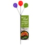 Lunar Flag™ - Rectangle Banner Flag with Balloons