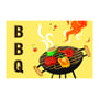 BBQ - Pre Printed Product Line Up - Yellow