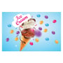 Ice Cream - Pre Printed Product Line Up - Blue