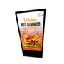 Rol-EE ™ - Digital Signage Rolling A-Frame, Indoor/Semi-Outdoor Battery-Powered