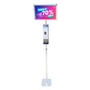 Touchless Hand Sanitizer Dispenser with Poster Stand - Lite