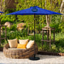 Custom Market Umbrella with Pole System, Round