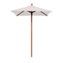 Square Patio Umbrella with Wood Pole System