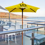 Square Patio Umbrella with Wood Pole System