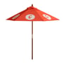 Custom Market Umbrella with Pole System, Round