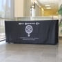 Custom Table Throws with Logo — 4ft, 6ft, 8ft & Square Sizes