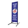 XL-85 Outdoor Sidewalk Sign - Coronavirus Precaution Banner