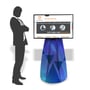 Fabsta™ TV Display Stand for Trade Shows