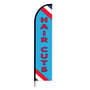 Haircuts & Hair Salon Flags - Feather Banners