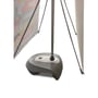 Outdoor X-Banner Stand, Water Fill Base with Graphic