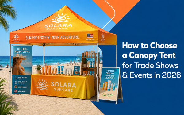 How to Choose a Canopy Tent for Trade Shows & Events in 2026