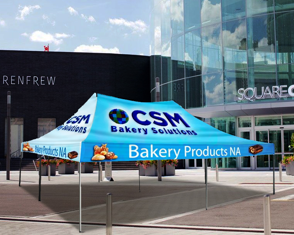 Custom Printed Outdoor Canopy Pop Up Tent