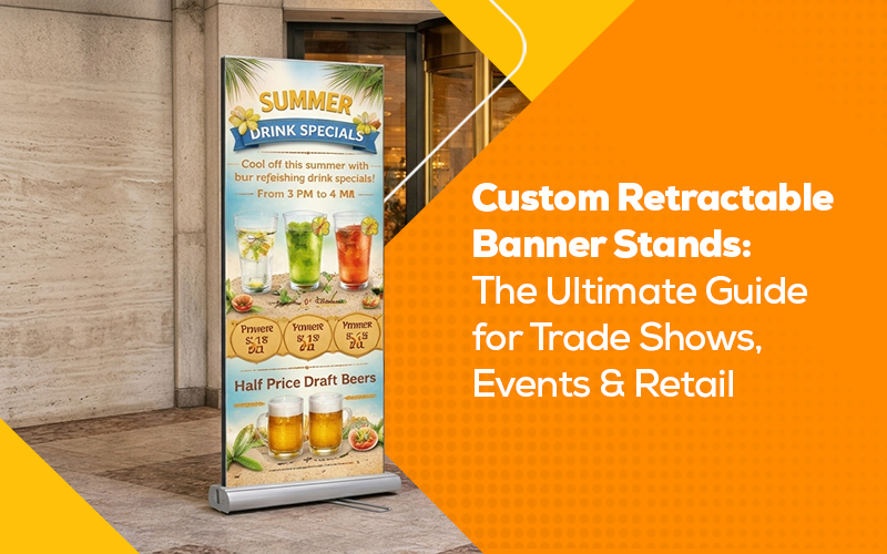Custom Retractable Banner Stands: The Ultimate Guide for Trade Shows, Events & Retail