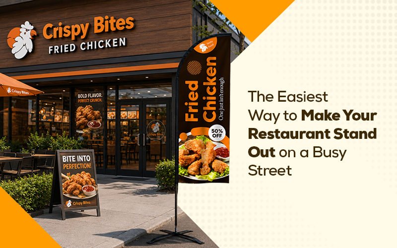 The Easiest Way to Make Your Restaurant Stand Out on a Busy Street